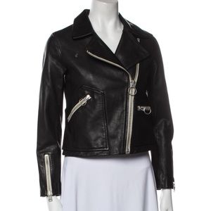 AllSaints Leather Biker Jacket